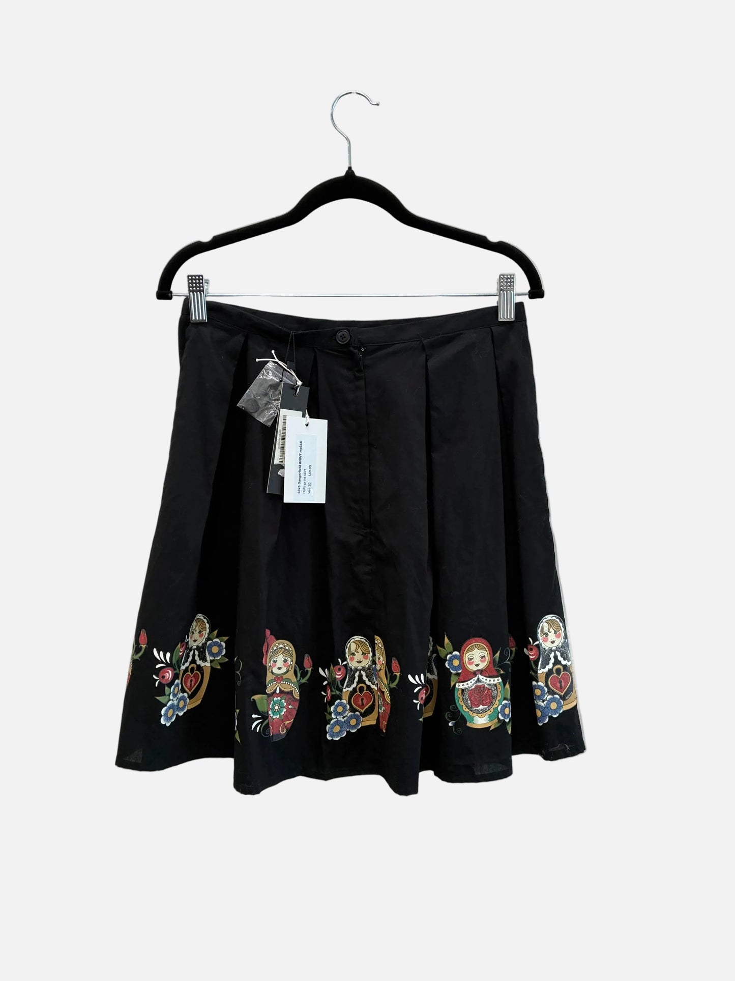 Dangerfield - Doll print skirt - Size 10