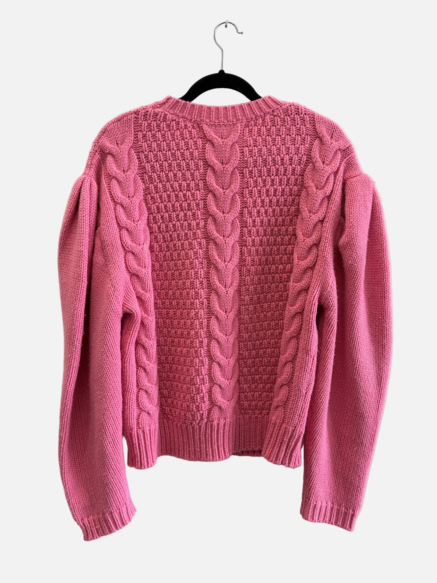COOP Pink Cable Knit Jumper - Size M