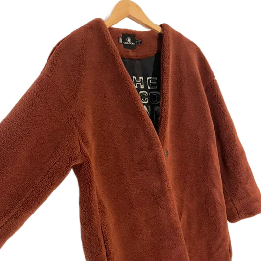 Volcom Teddy Faux Fur Coat - Size 8