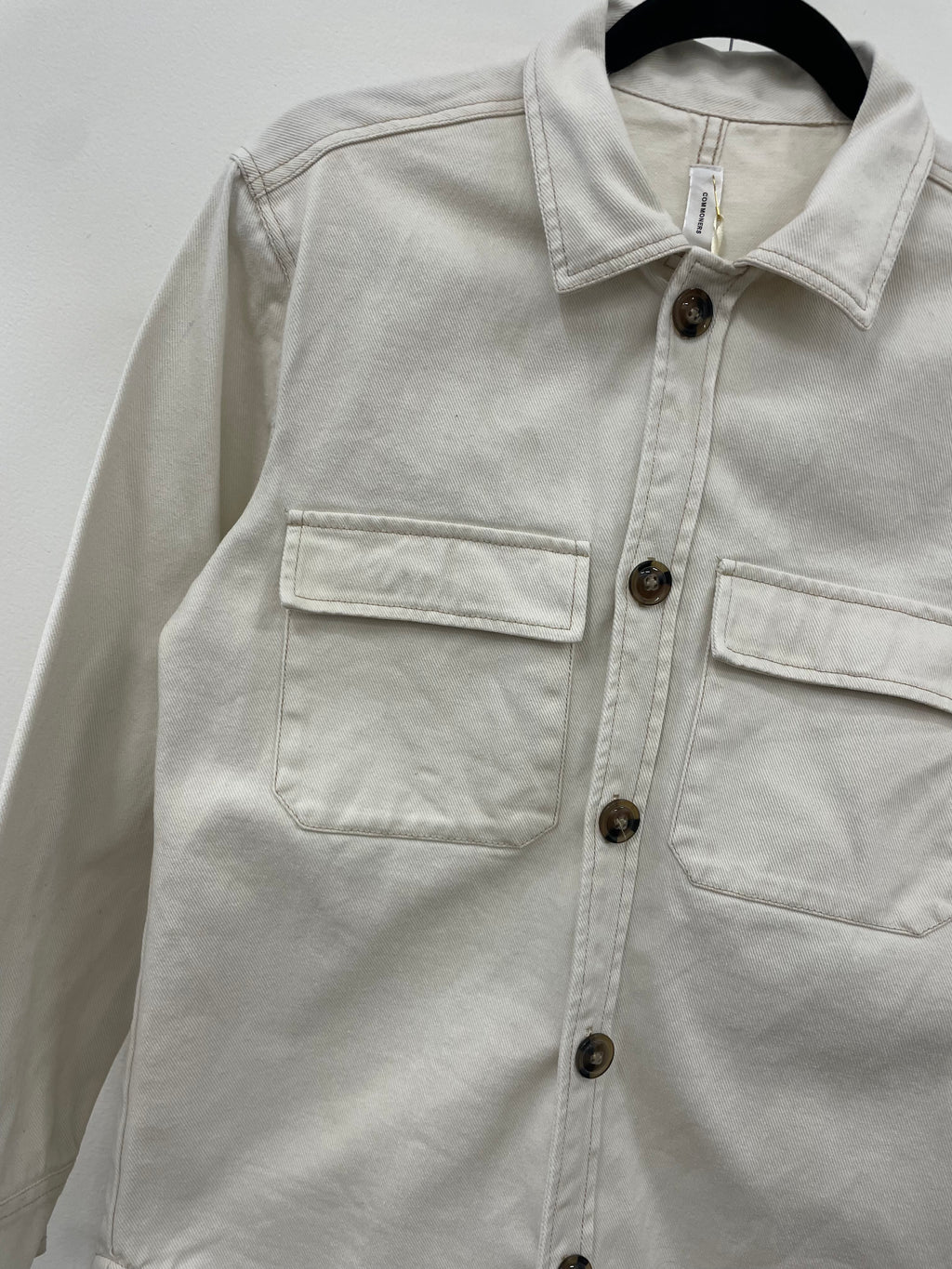 Commoners - White denim shirt - Size 6