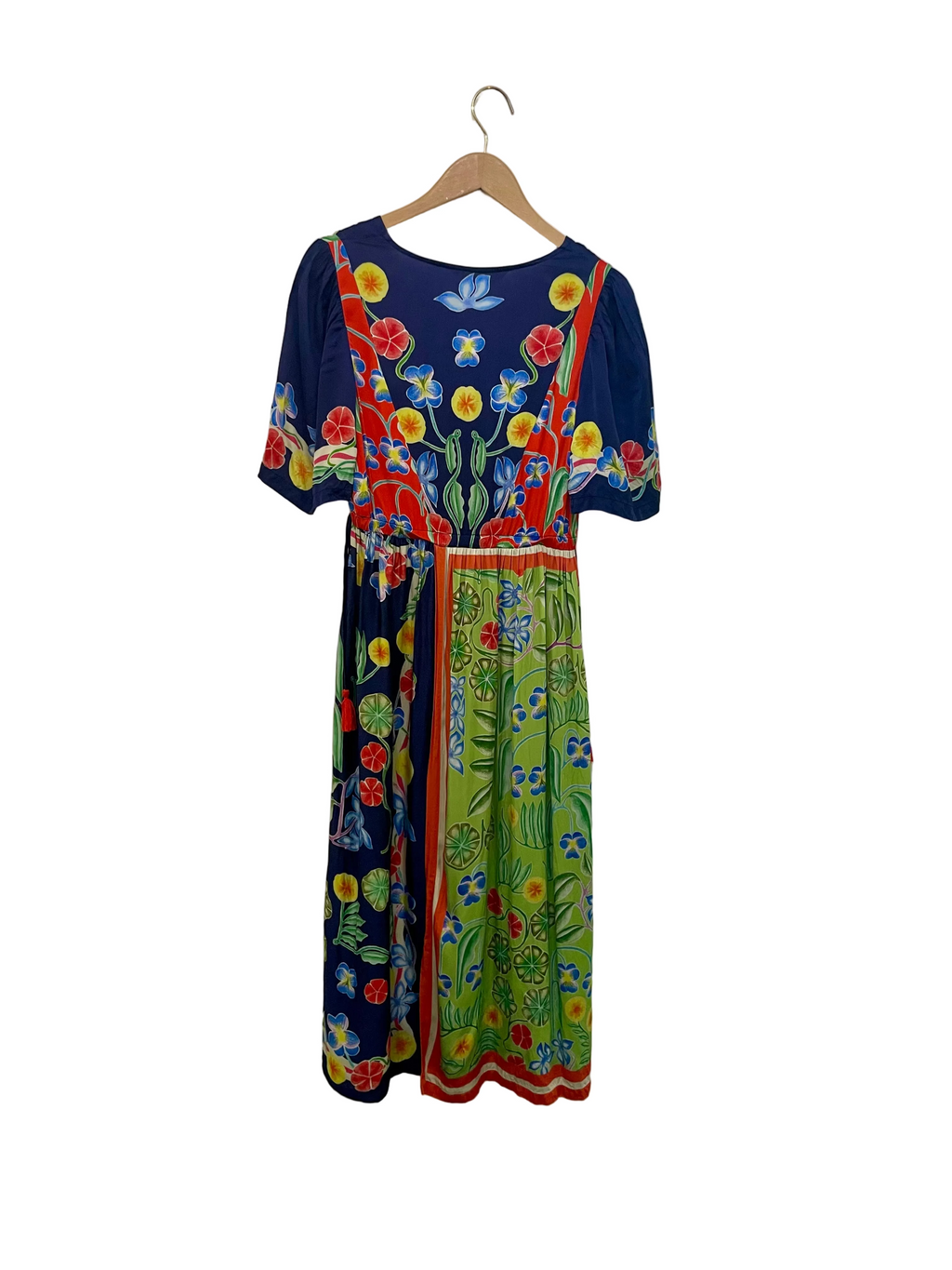 Gorman x Carla Petelski - Botanica Print Scarf Dress - Size 6