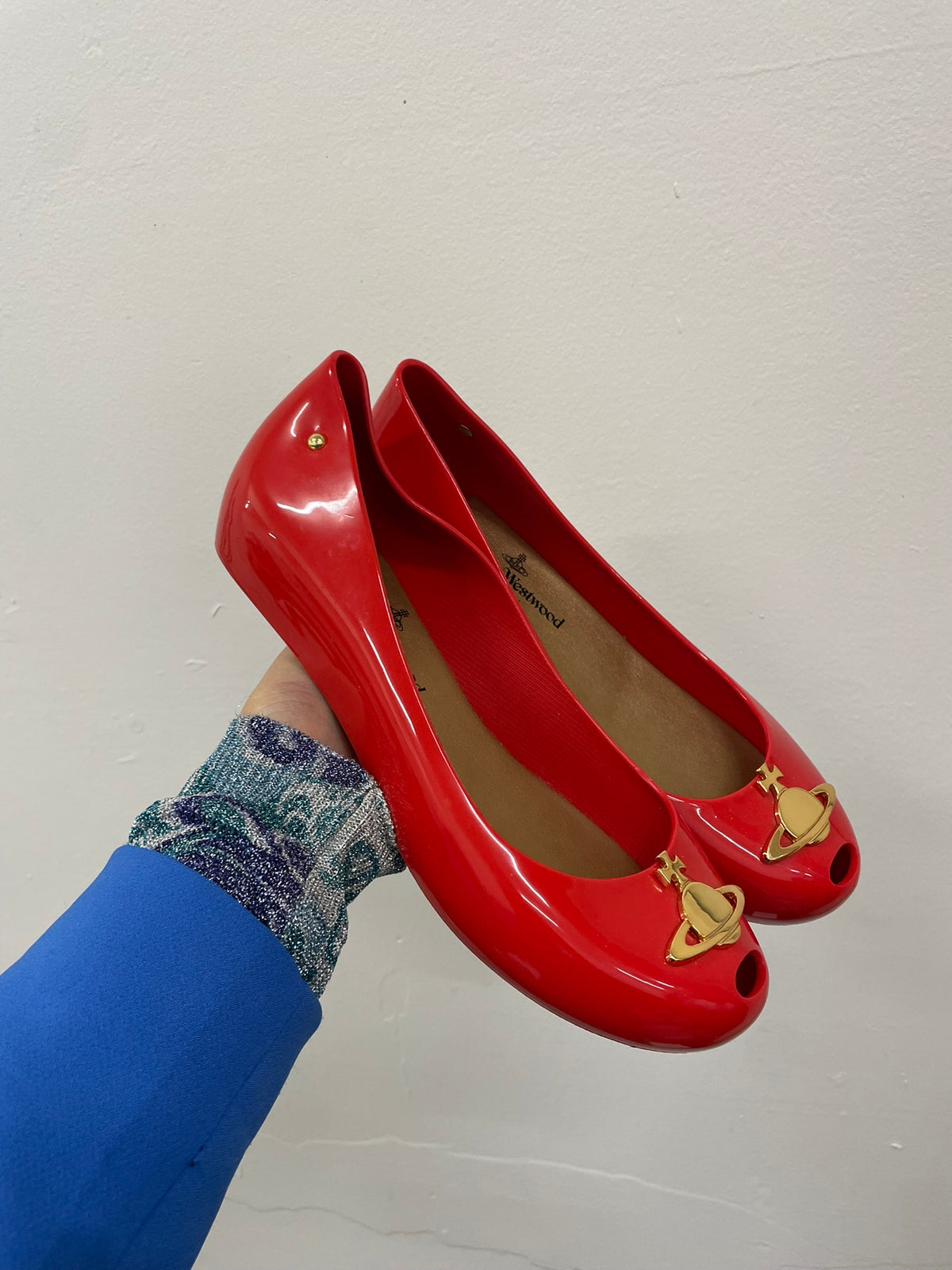 Vivienne Westwood Anglomania Melissa - Ballet flats with orb - Size 39