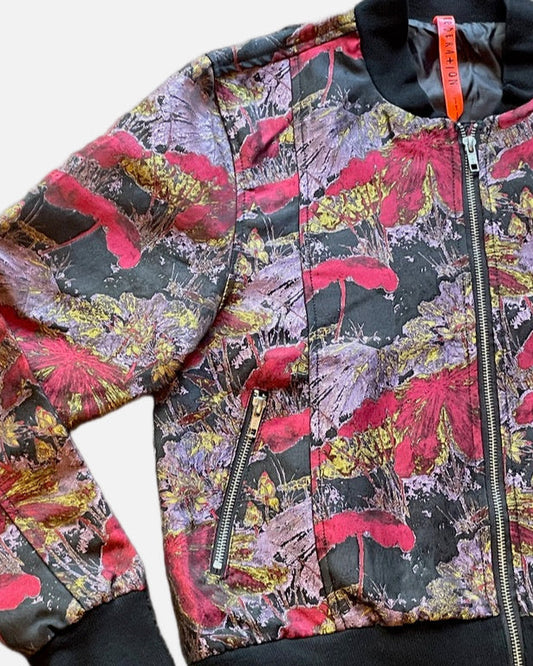 Federation multi colour bomber jacket - Size S