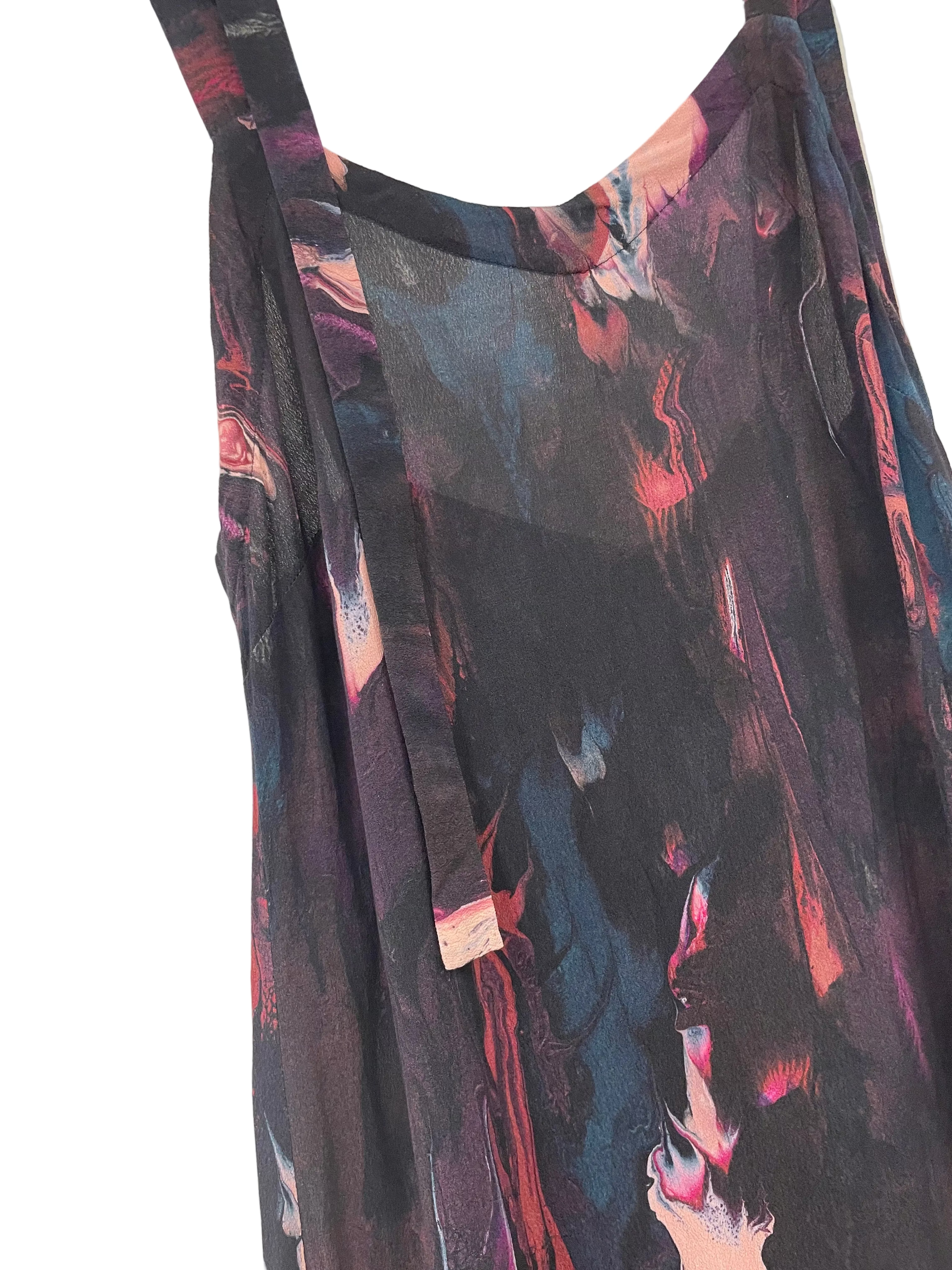 Maaike - Chroma hand painted dress - Size S