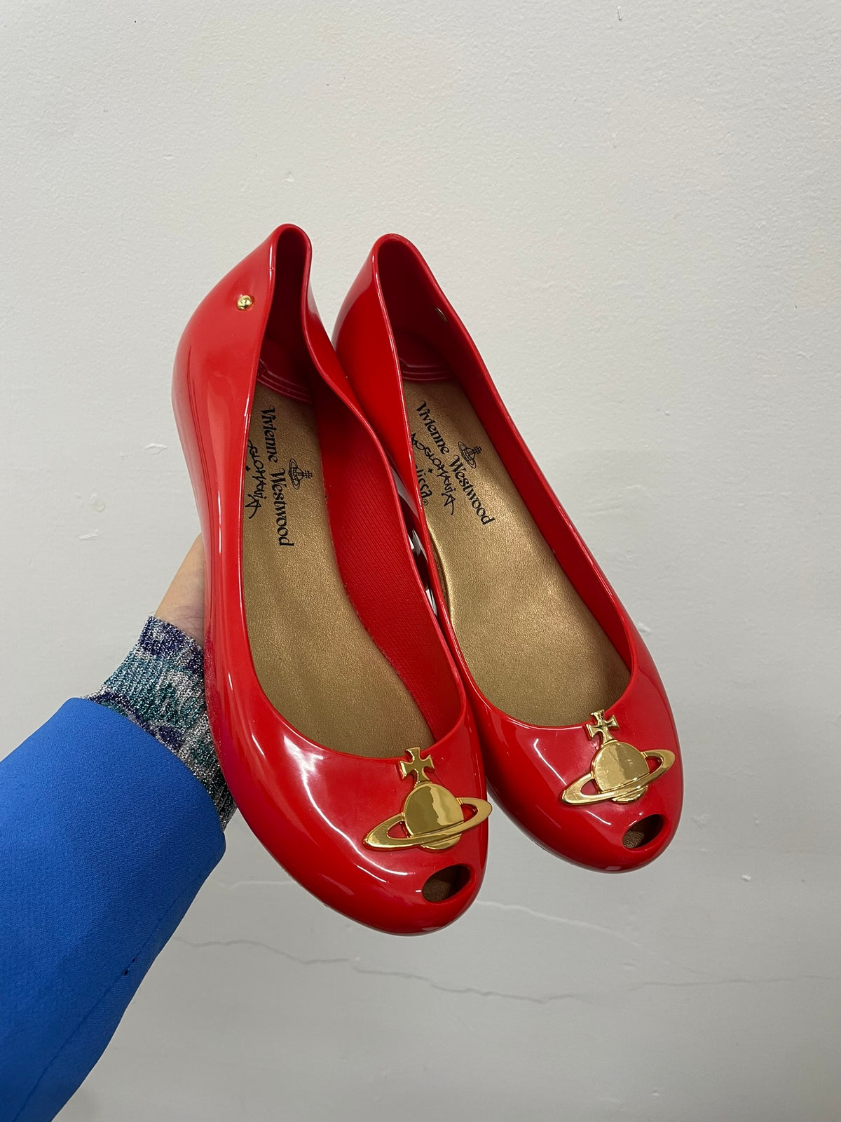 Vivienne Westwood Anglomania Melissa - Ballet flats with orb - Size 39