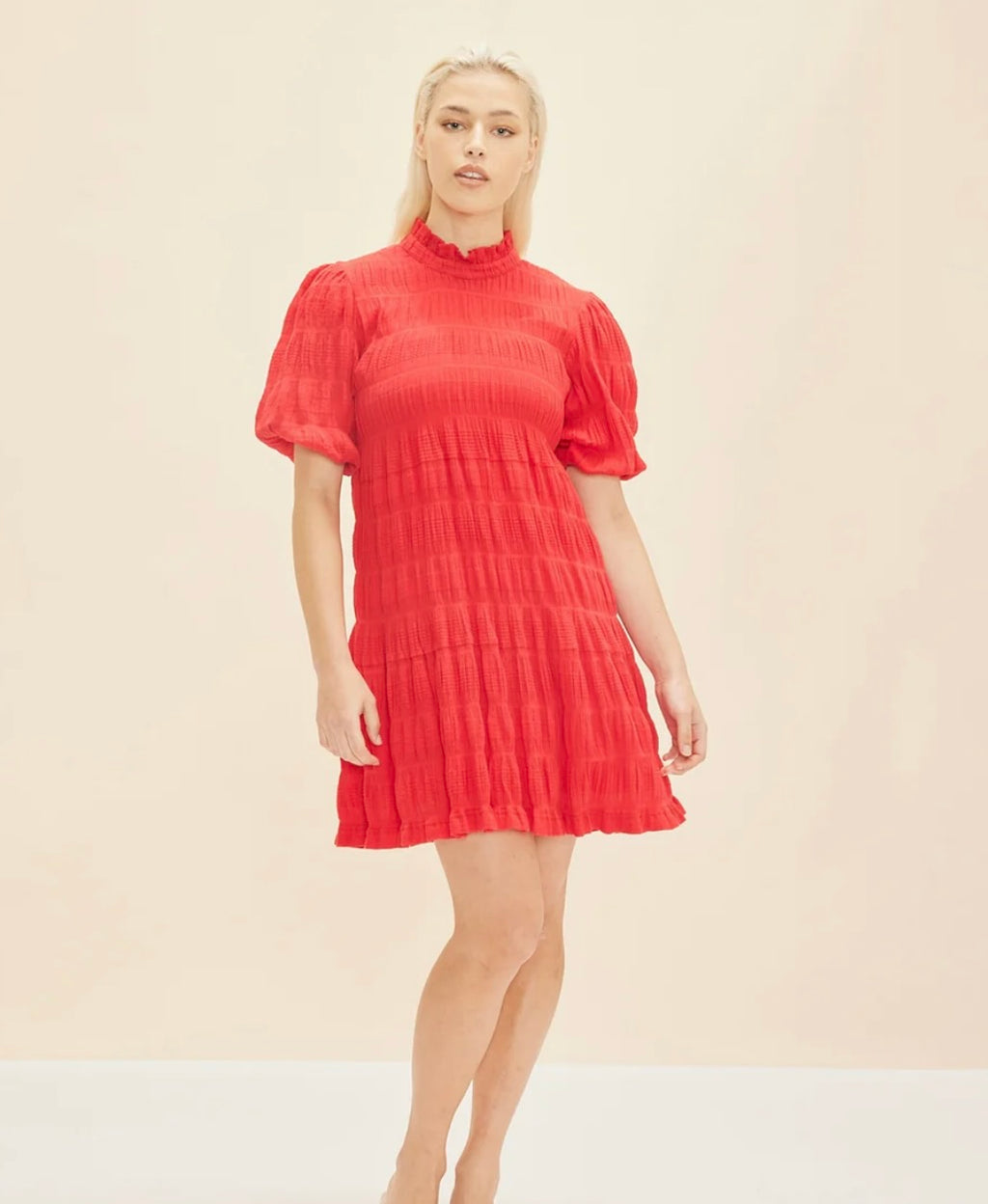 Ruby - Mirella red mini dress - Size 10