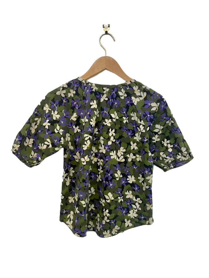 Sylvester - Floral cotton top - Size 8
