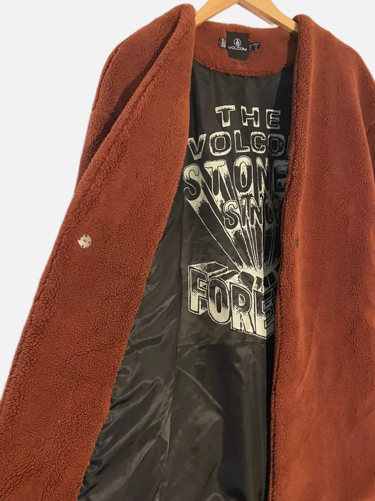 Volcom Teddy Faux Fur Coat - Size 8