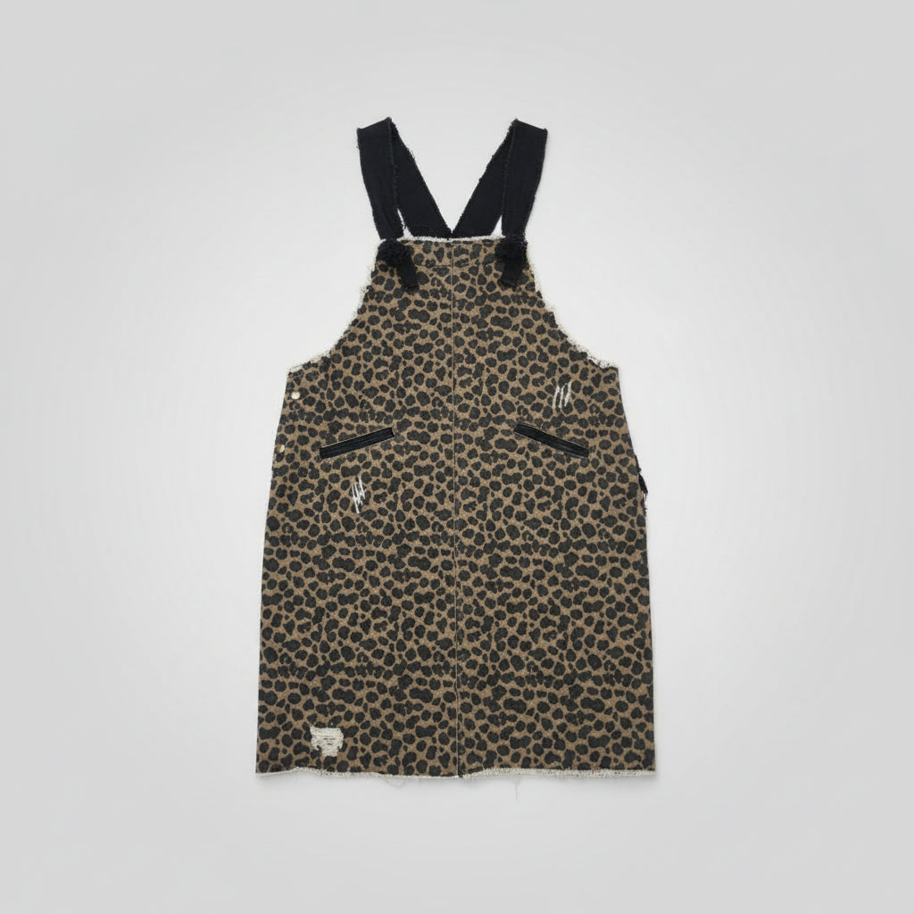 IASK - Leopard print pinafore dress - Size M