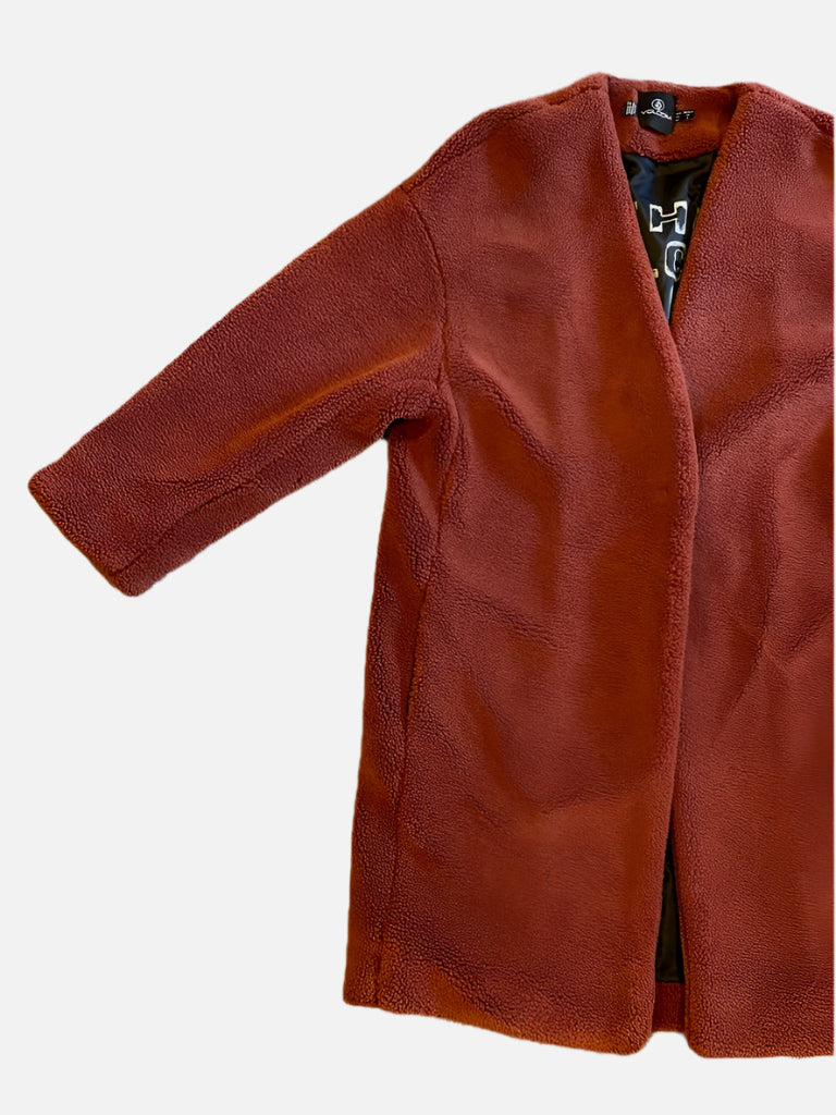 Volcom Teddy Faux Fur Coat - Size 8