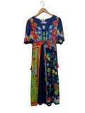 Gorman x Carla Petelski - Botanica Print Scarf Dress - Size 6