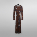 Silk Laundry - Silk paisley dress - Size M