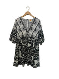 Farm Rio for Anthropologie - Linen blend dress - SizeS