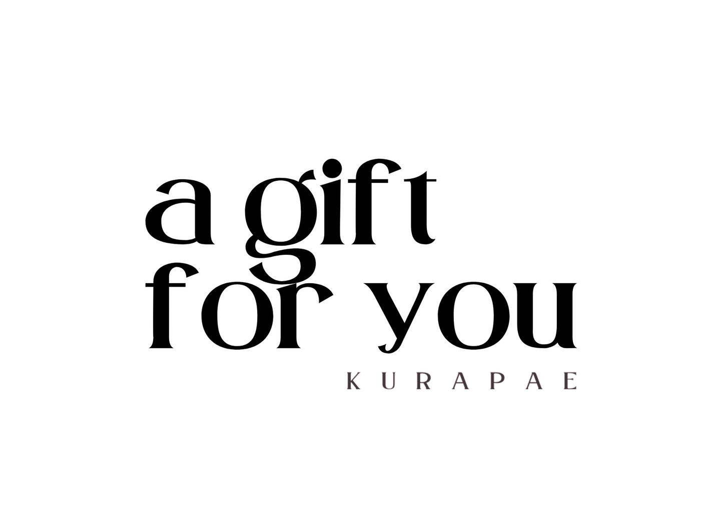 Kurapae Gift Cards