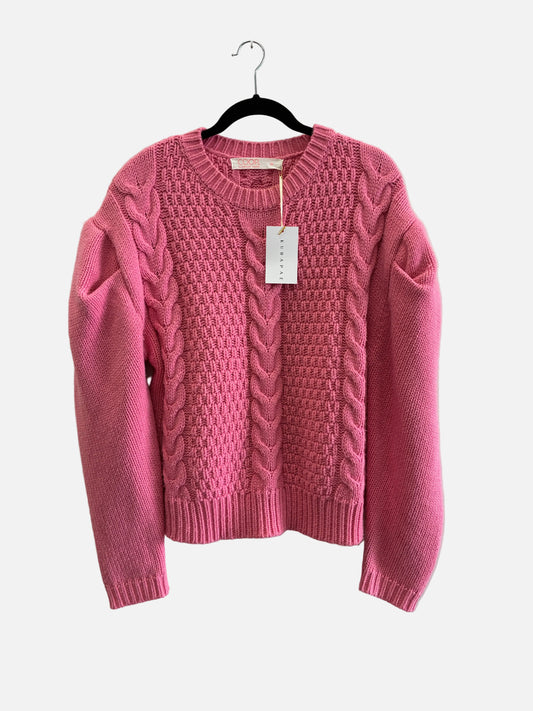 COOP Pink Cable Knit Jumper - Size M