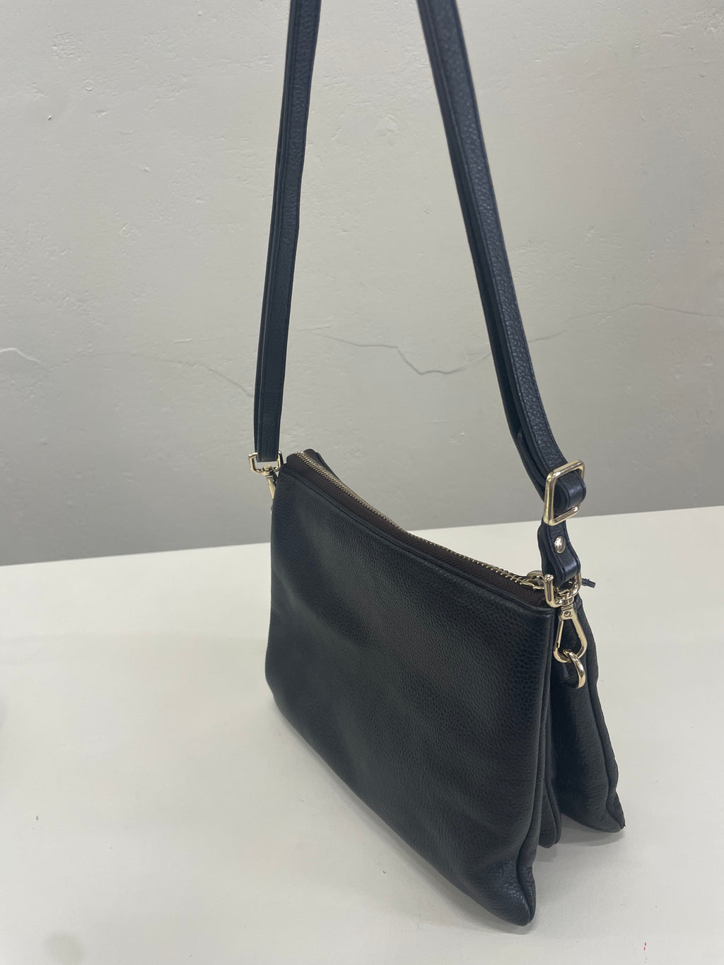 Saben - Matilda black bubble leather bag