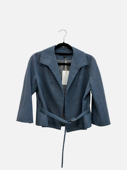 Karen Walker teal jacket - Size 8