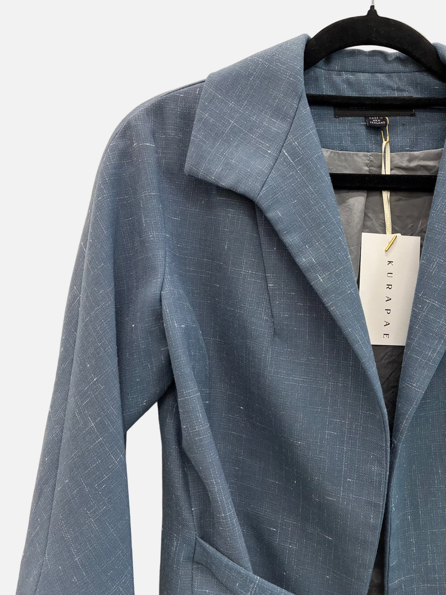 Karen Walker teal jacket - Size 8