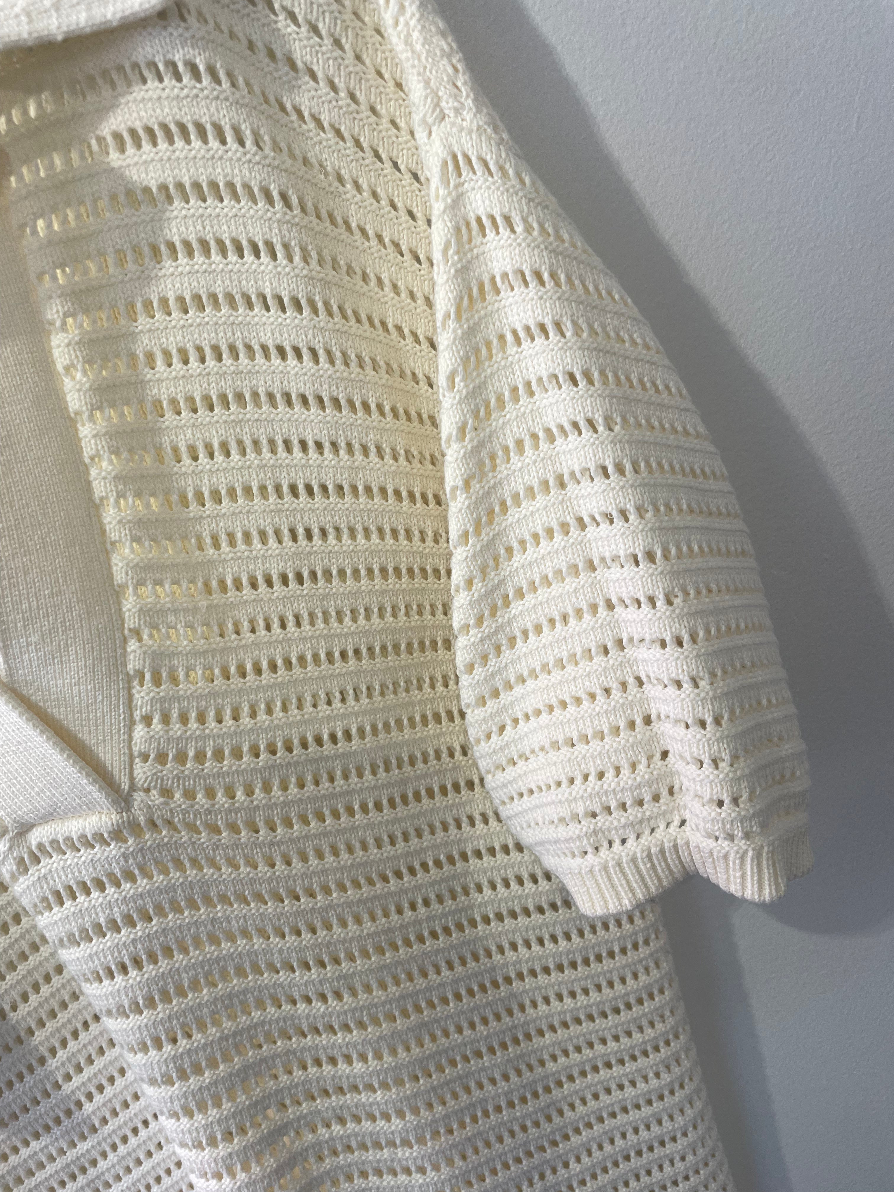 COS - Oversized cotton knit top - Size S