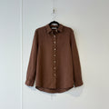 Zest - Linen long sleeve shirt - Size 8