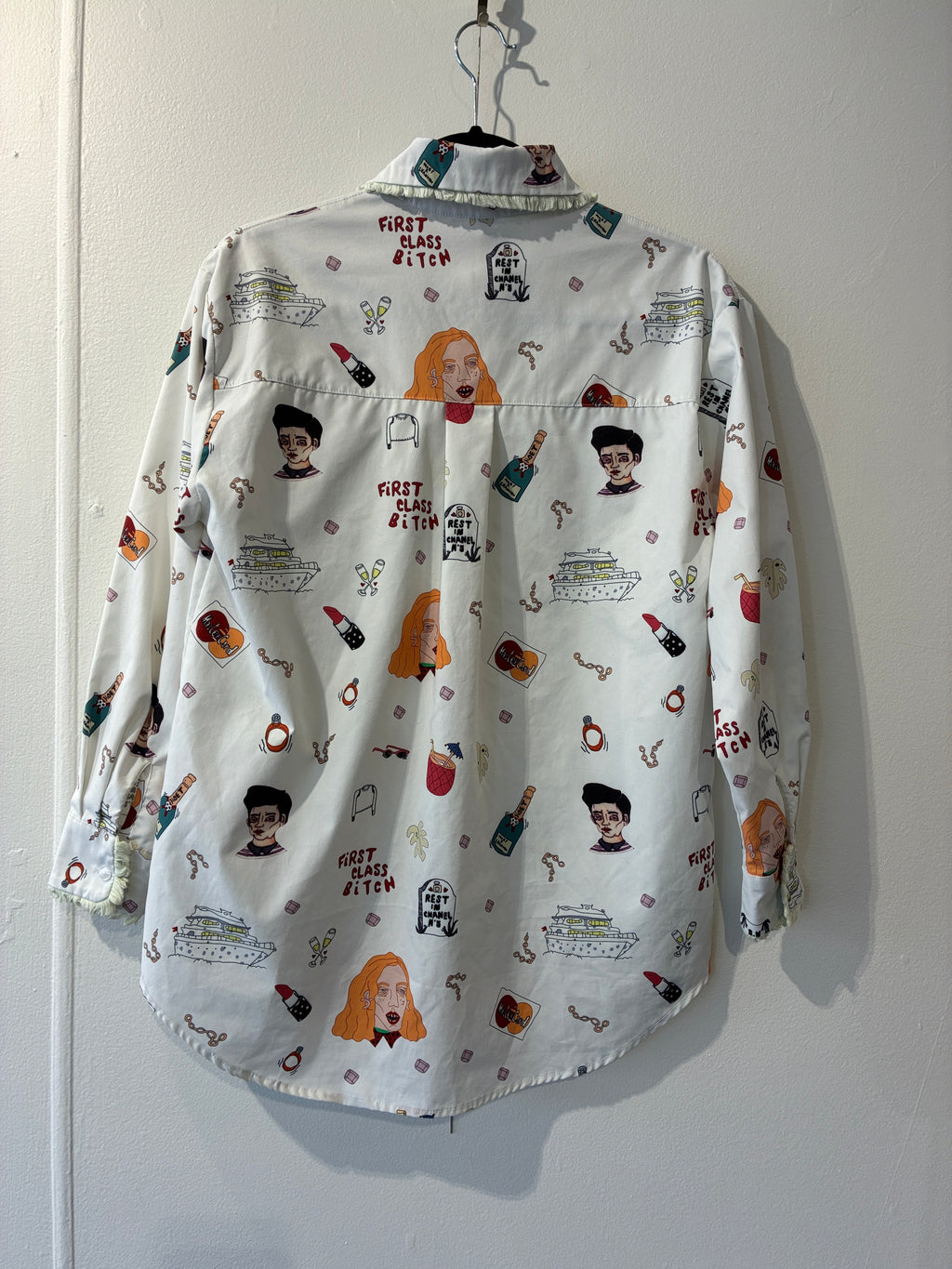 Koala Momo - Cartoon print shirt - Size XS