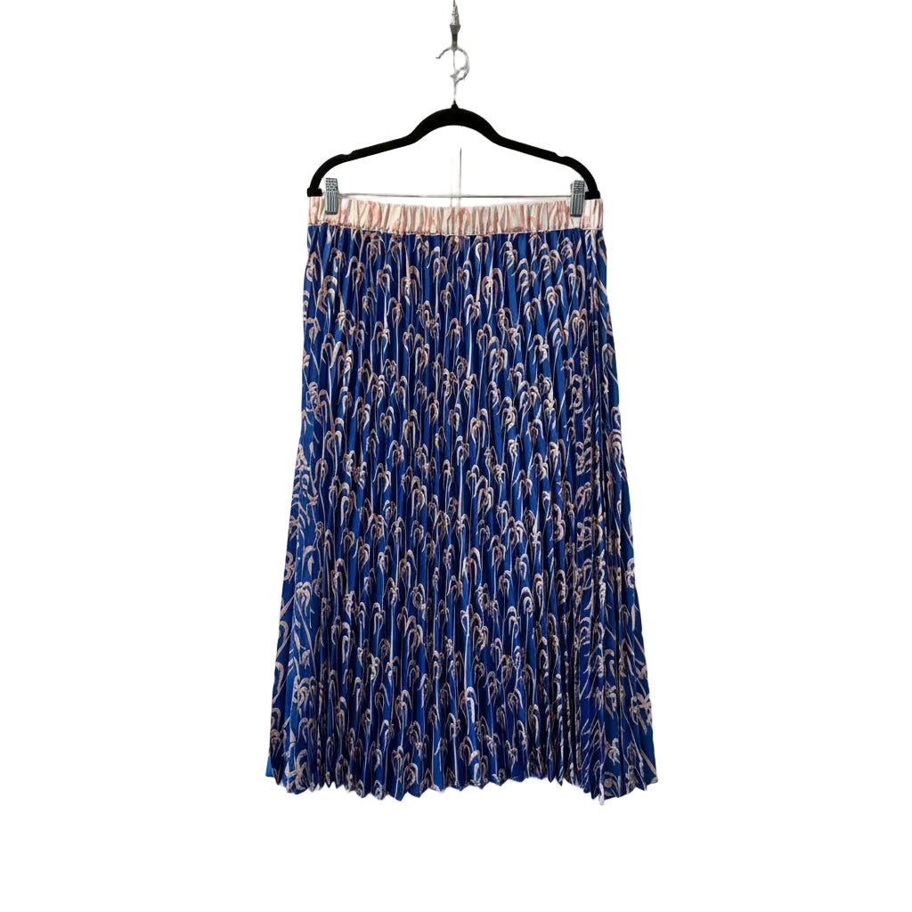 Scotch & Soda - Pleated palm print skirt - Size XL