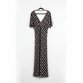 Max - Plaid linen dress - Size 8