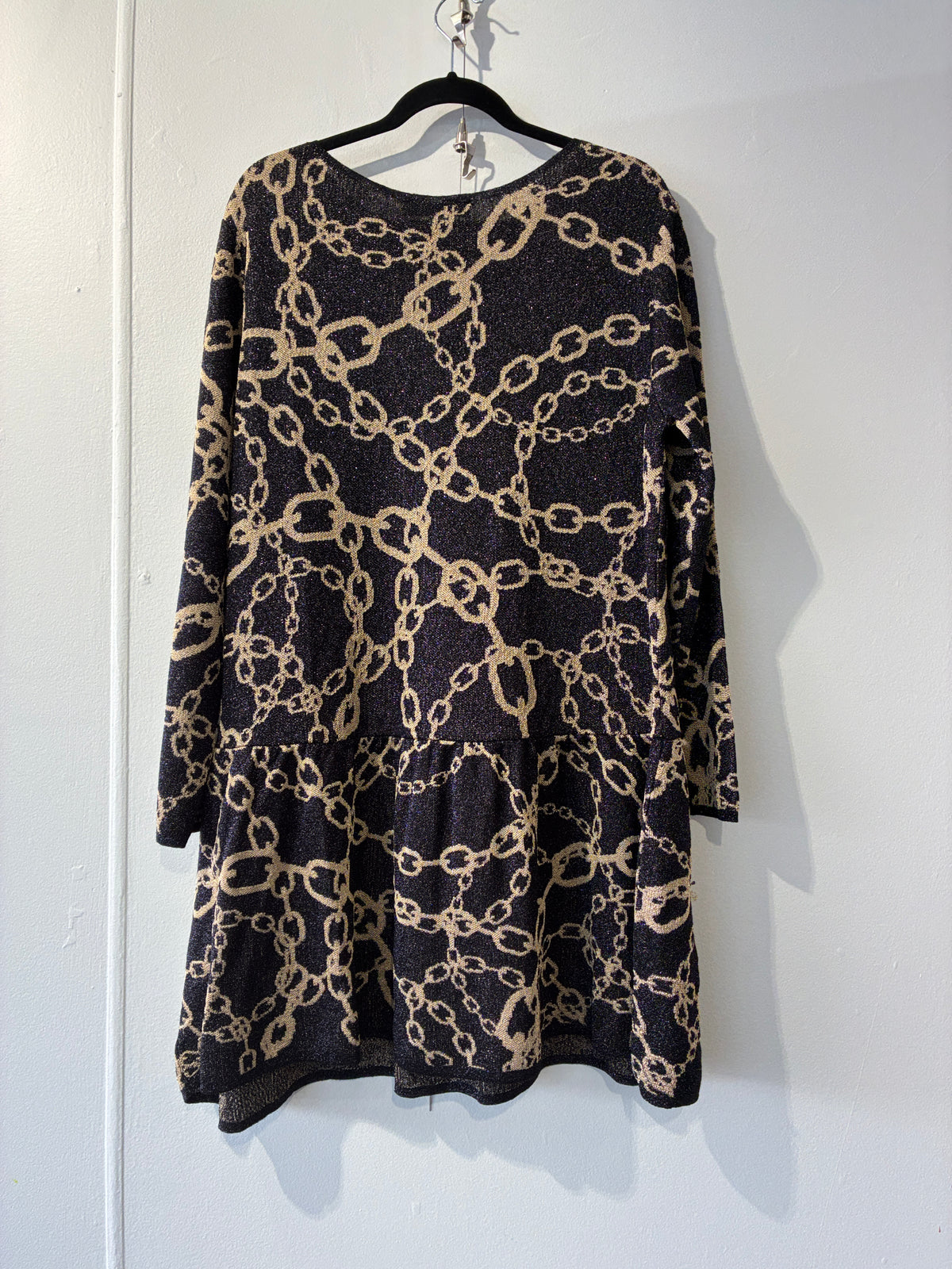 Zara - Chain print knit dress - Size L