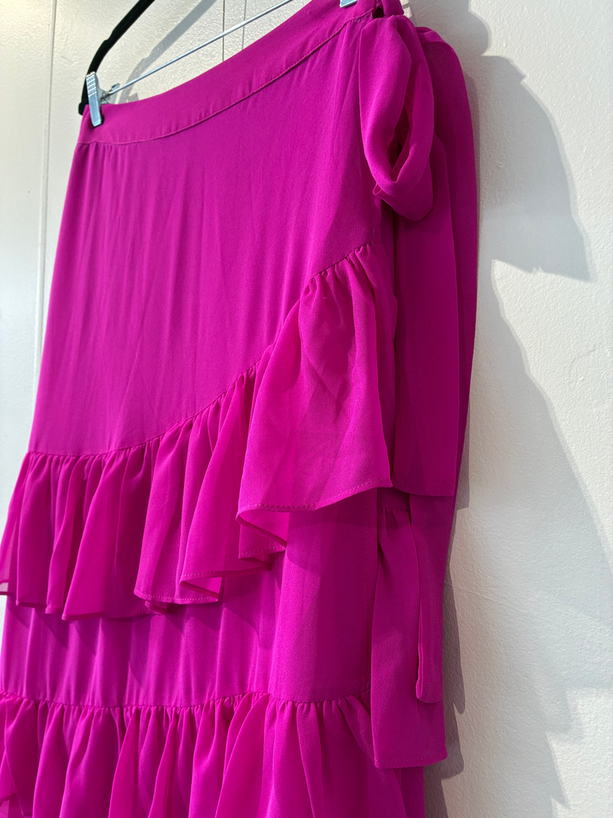 Augustine - Hot pink wrap skirt - Size S