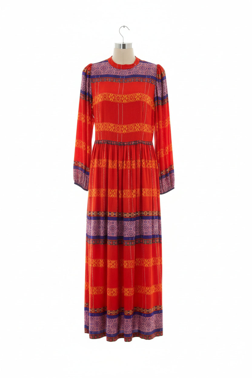 Never Fully Dressed - Aztec print dress - Size 8