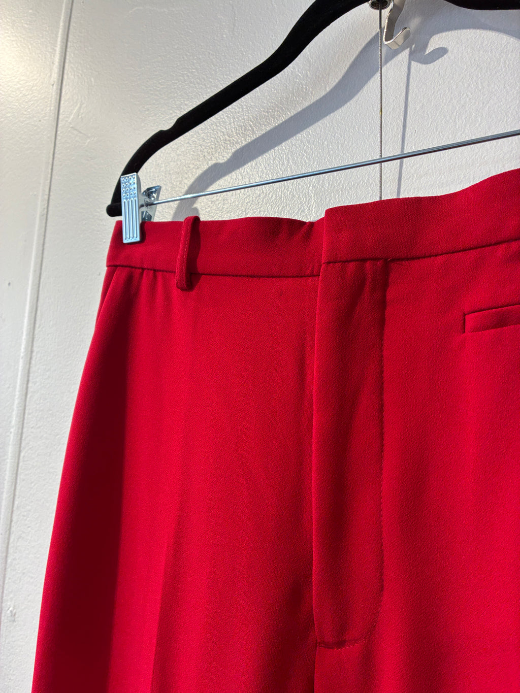 Zara - Wide leg red pant - Size S