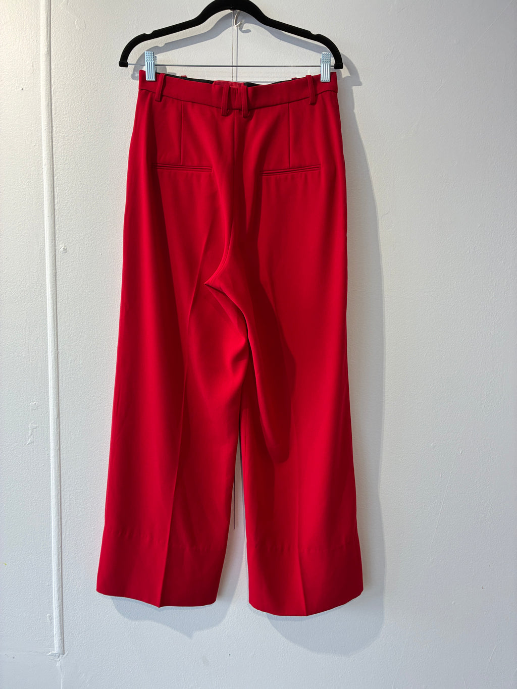 Zara - Wide leg red pant - Size S
