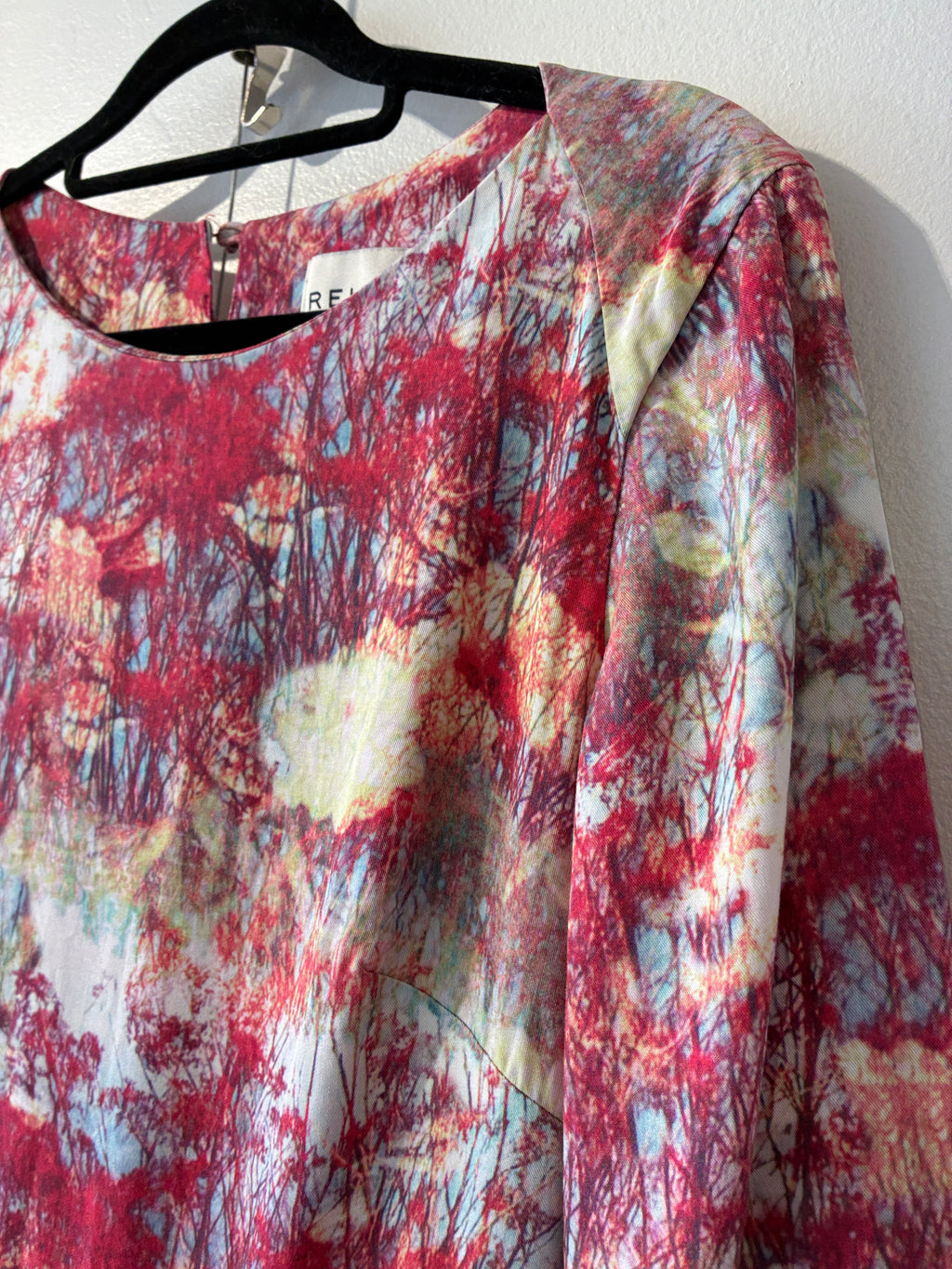 Reiss - Frill hem mini dress - Size 8
