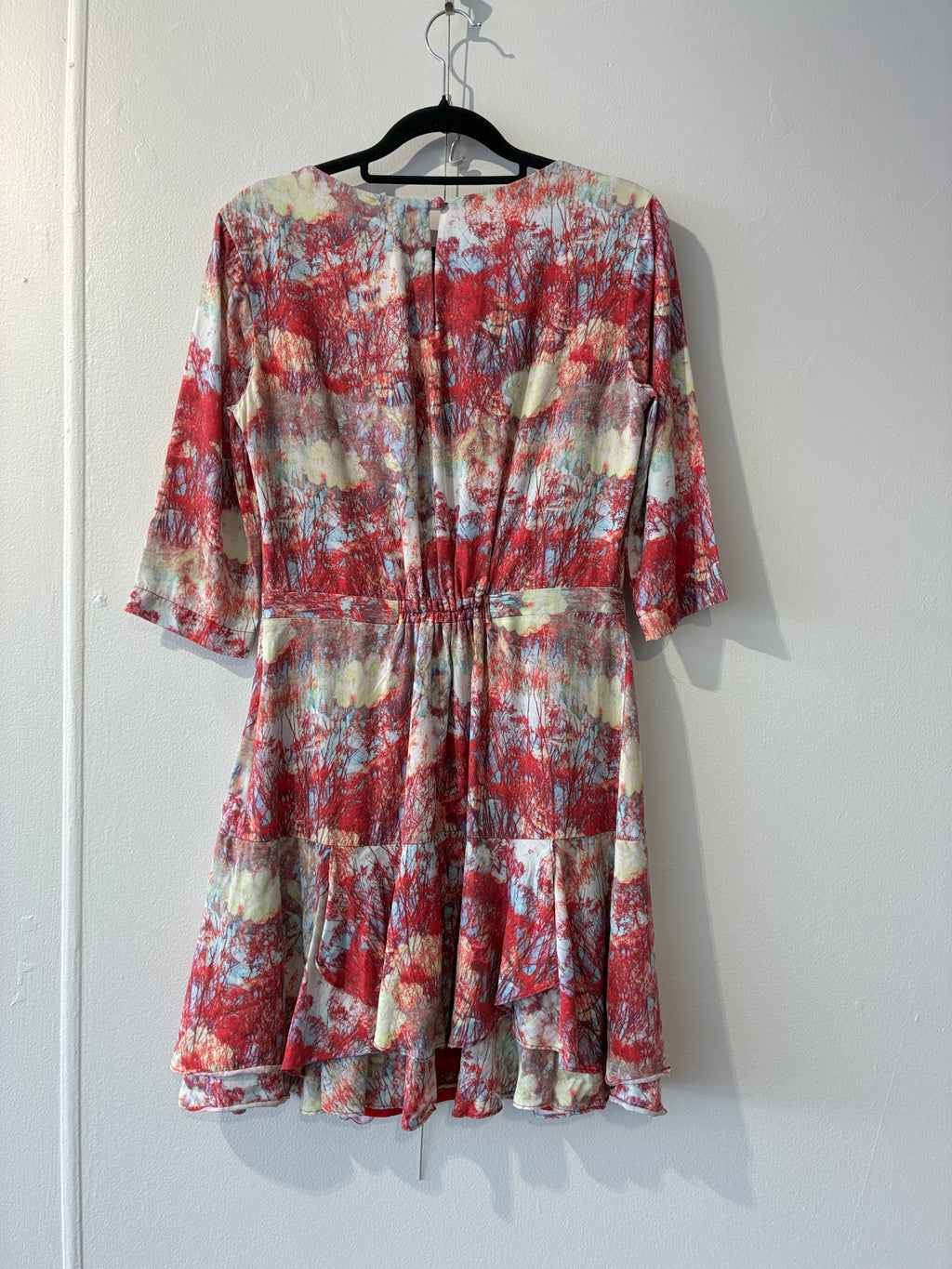 Reiss - Frill hem mini dress - Size 8