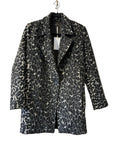 Storm - Leopard wool blend coat - Size S-M