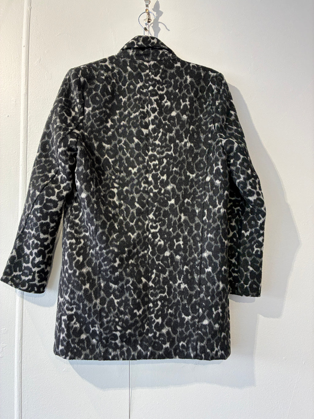 Storm - Leopard wool blend coat - Size S-M