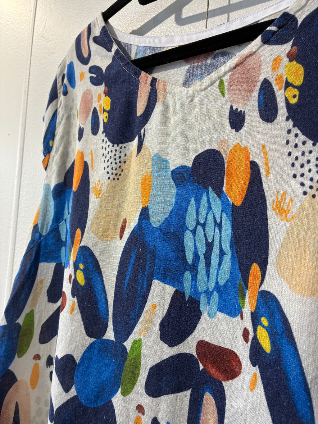 No Label - Abstract printed tunic - Size S