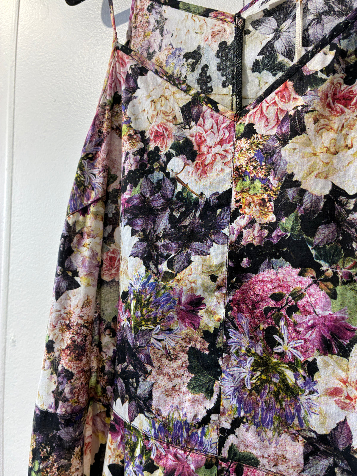 Juliette Hogan - Floral cotton cami dress - Size 12