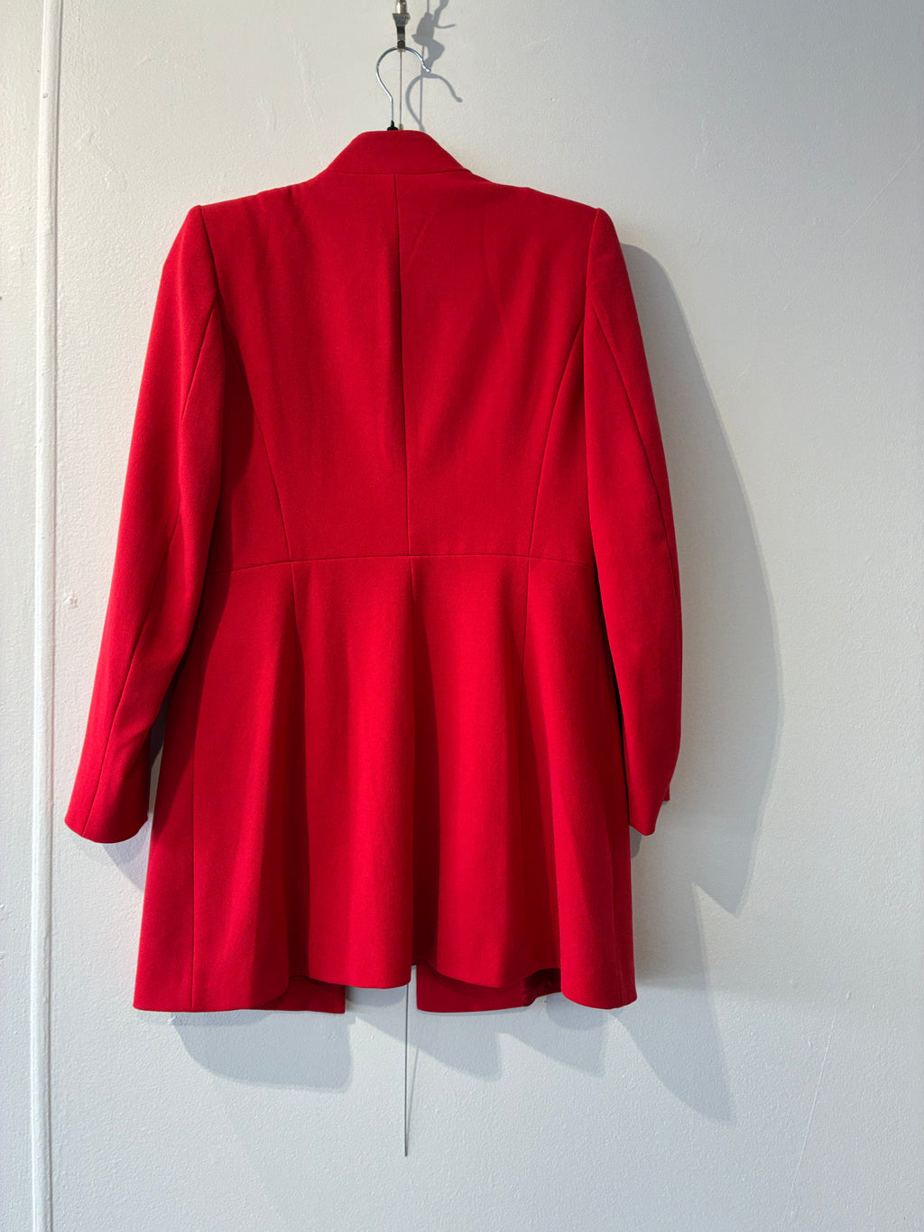 Zara - Red longline blazer - Size M