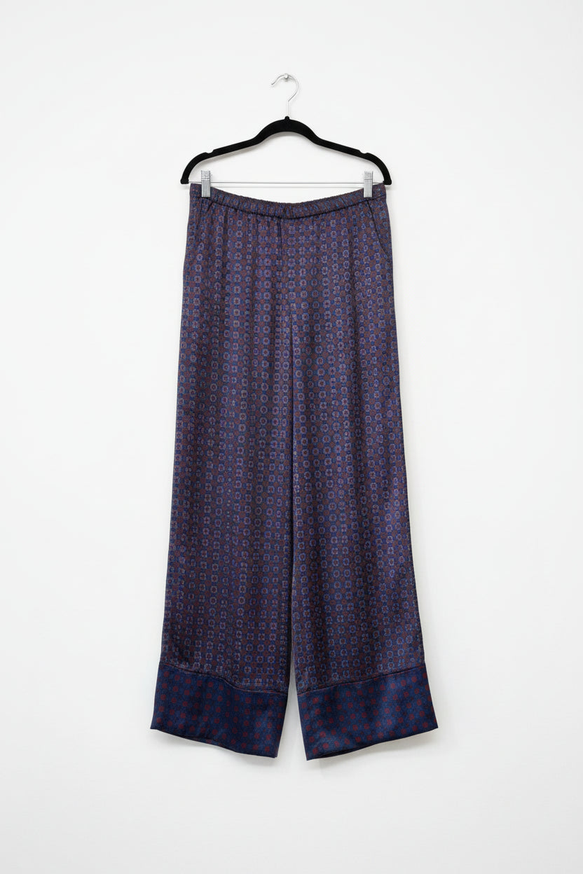 Zara - Wideleg silky pant - Size M