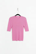 Ruby - Pink ribbed top - Size 12