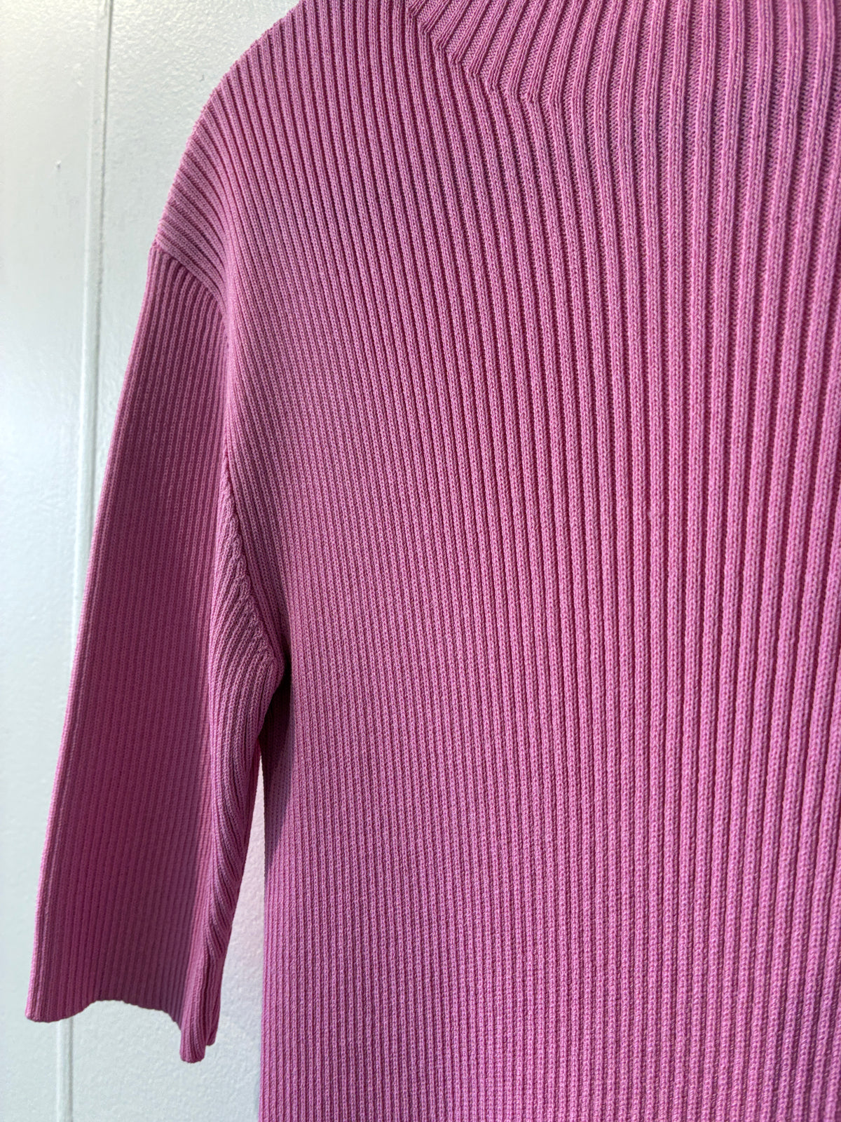 Ruby - Pink ribbed top - Size 12