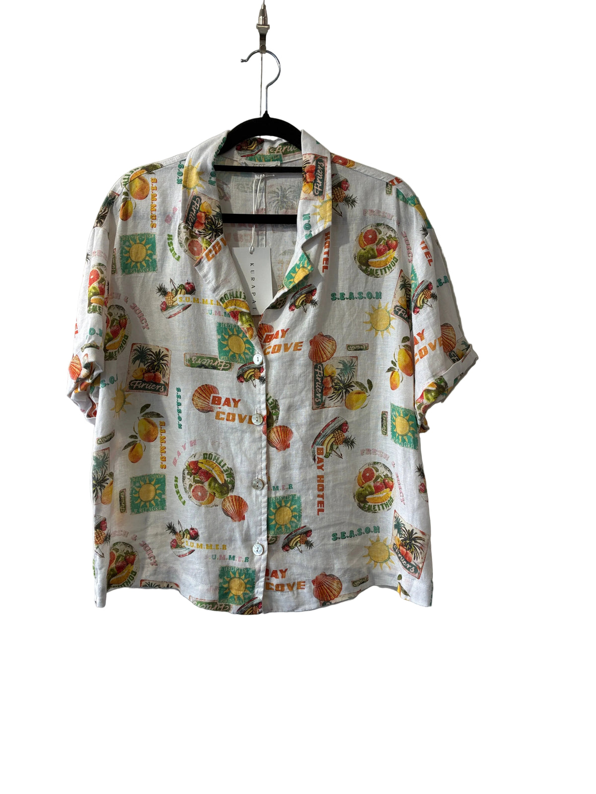 Zest - Linen shirt - Size 12