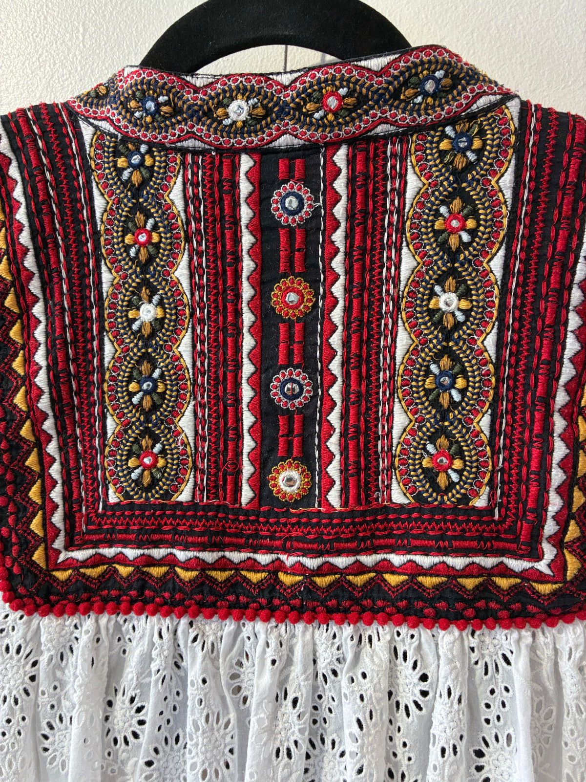 Zara - Boho peasant top - Size L