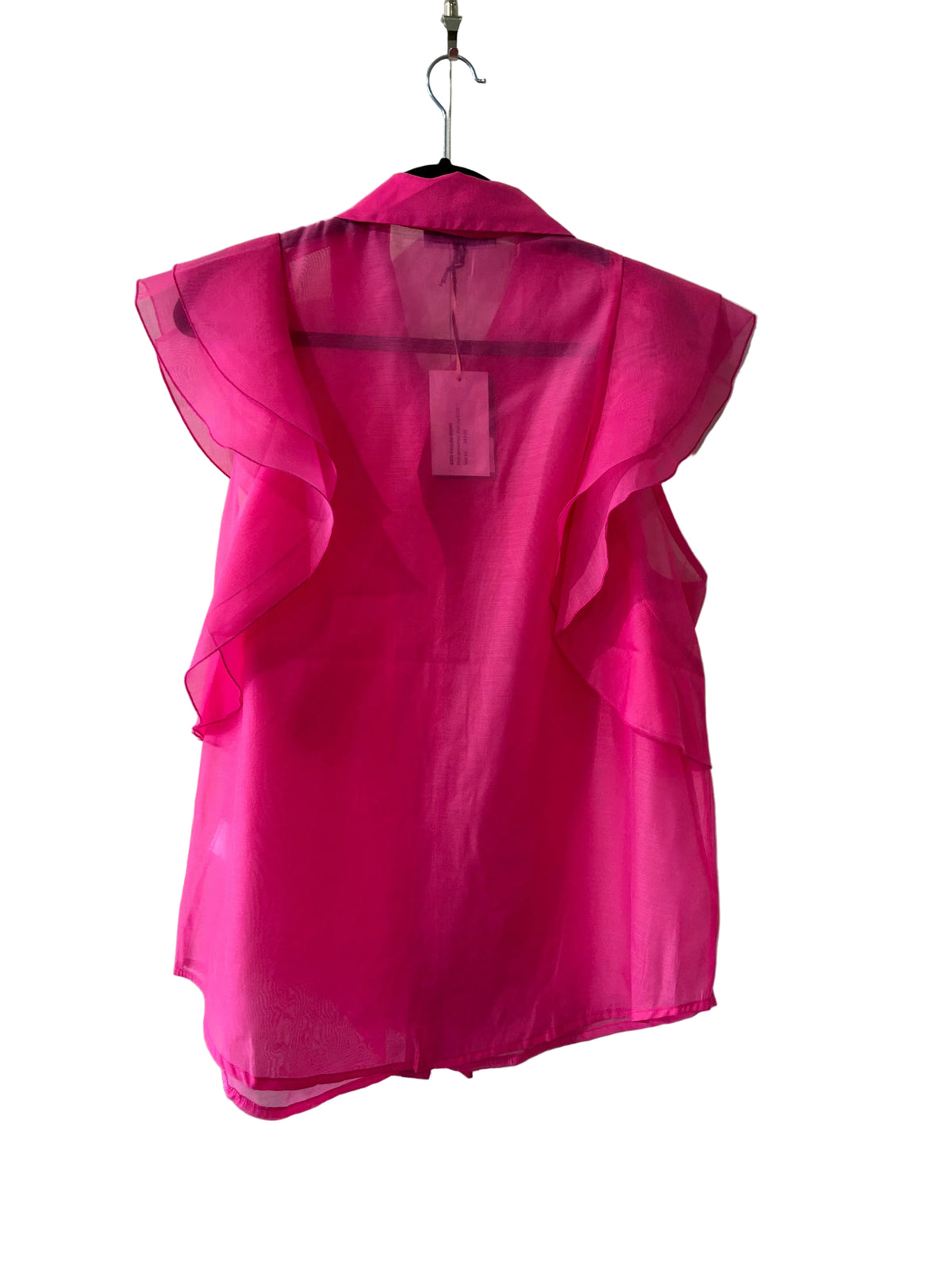 Decjuba - Sleeveless frilly shirt - Size 16