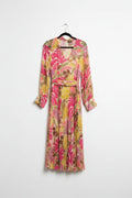 Zara - Floral long sleeve dress - Size XL