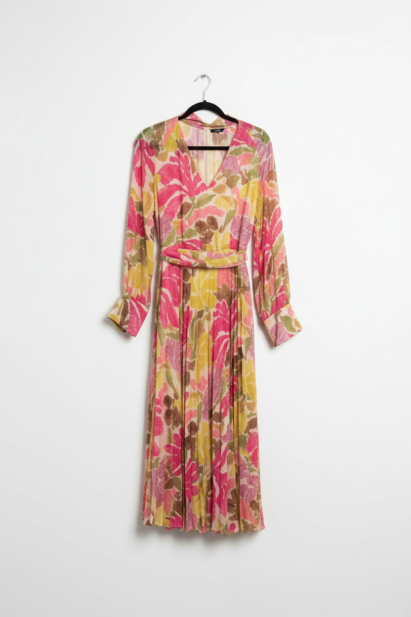 Zara - Floral long sleeve dress - Size XL