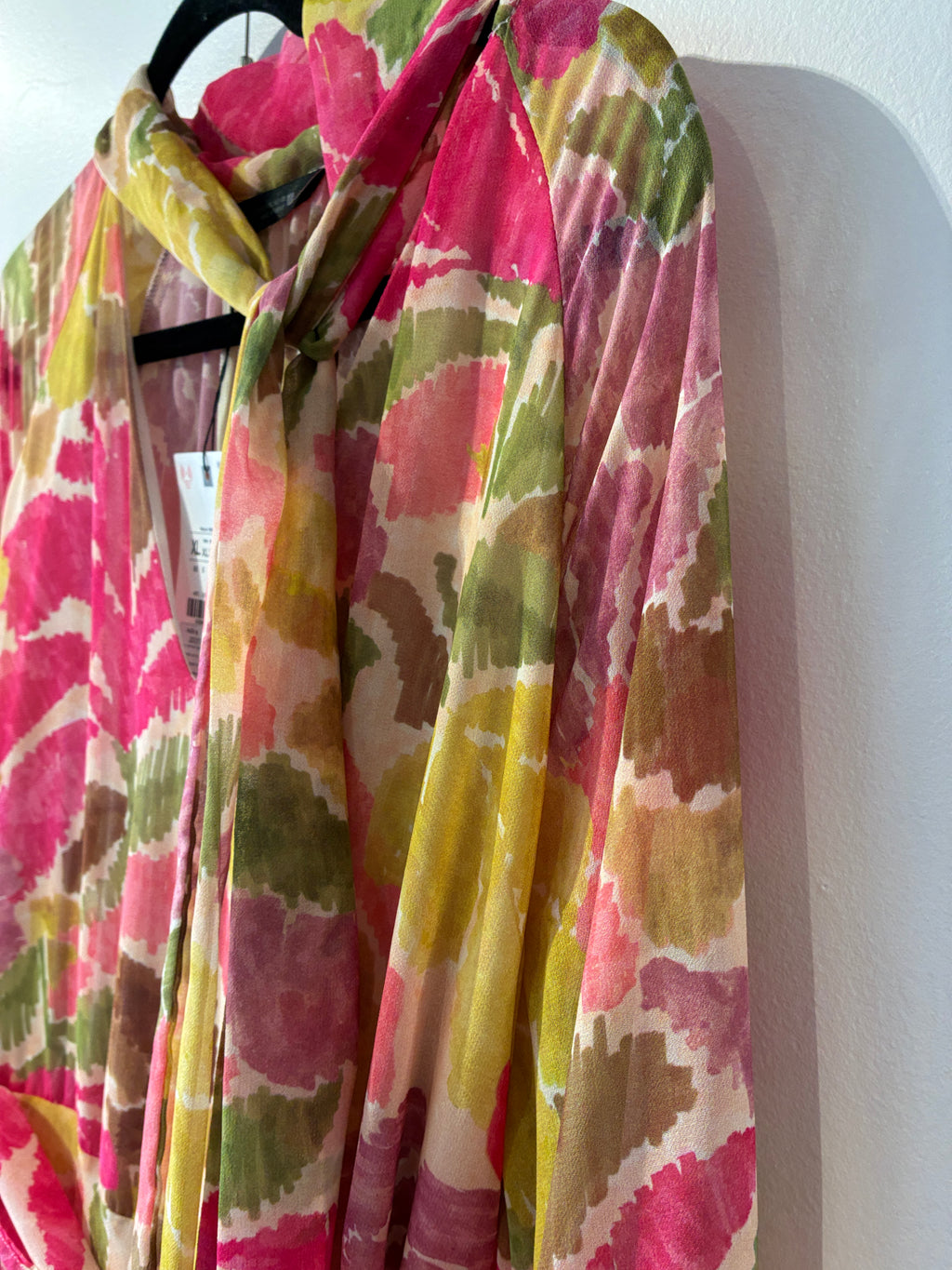 Zara - Floral long sleeve dress - Size XL