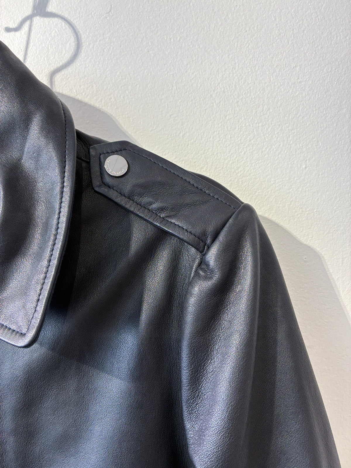 Claudie Pierlot - Buttery soft leather bomber jacket - Size 34