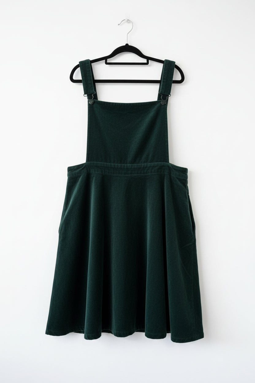 Revival - Velvet pinafore dress - Size 14